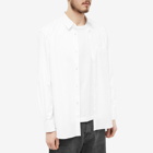 Comme des Garçons SHIRT Men's Forever Poplin Shirt in White