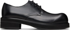 Acne Studios Black Leather Lace-Up Derbys