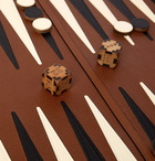 Métier - Leather Backgammon Set - Brown