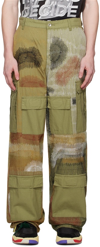 Photo: Who Decides War Khaki Camouflage Cargo Pants