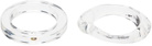 Dries Van Noten Transparent Cuff Bracelet Set