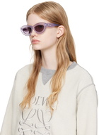 LOEWE Purple Cat-Eye Sunglasses