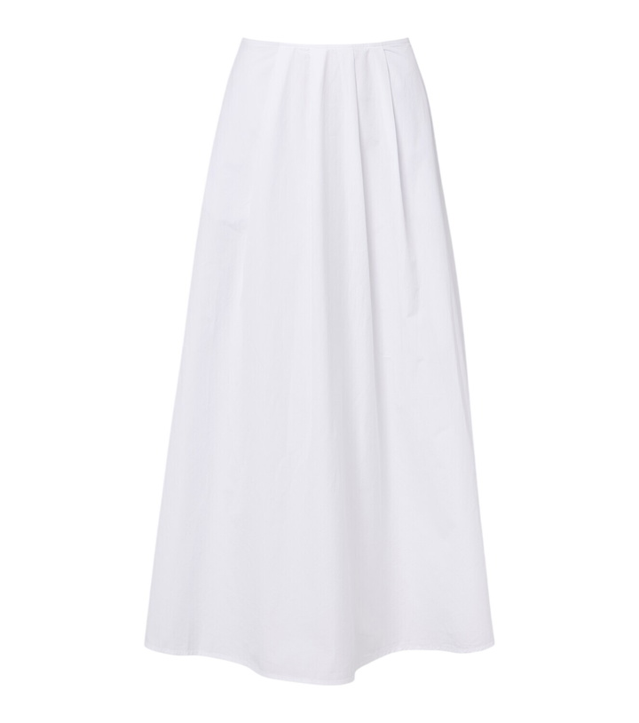 Photo: Citizens of Humanity Emi cotton poplin midi skirt