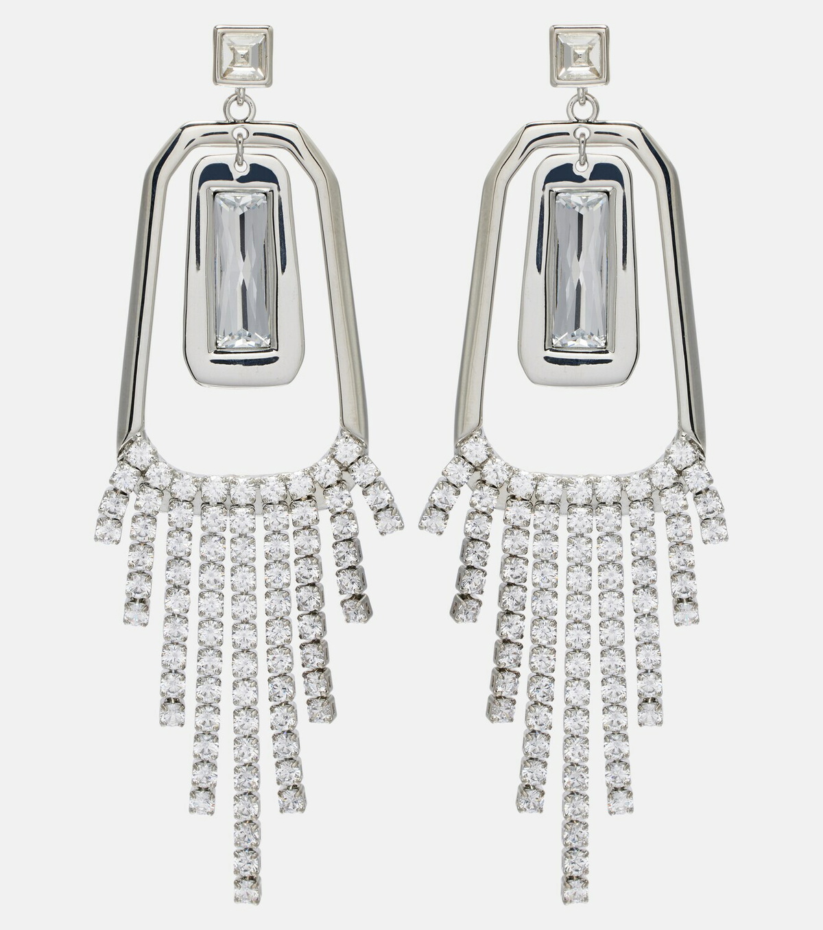 Rebecca Vallance Embellished pendant earrings
