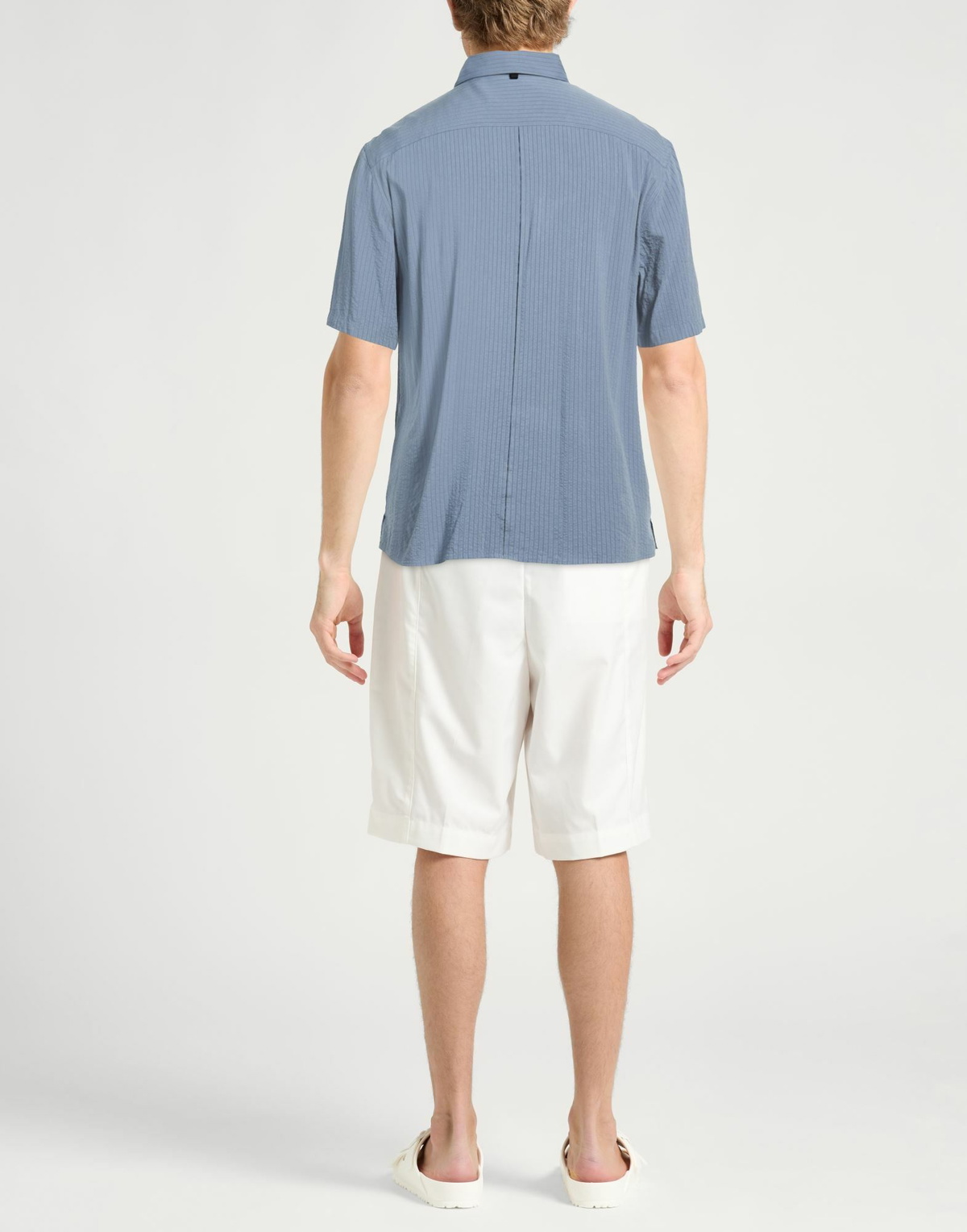 Rag & Bone Mens Shirt Slate in Blue