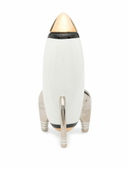 Jonathan Adler White Whiskey Rocket Porcelain Decanter
