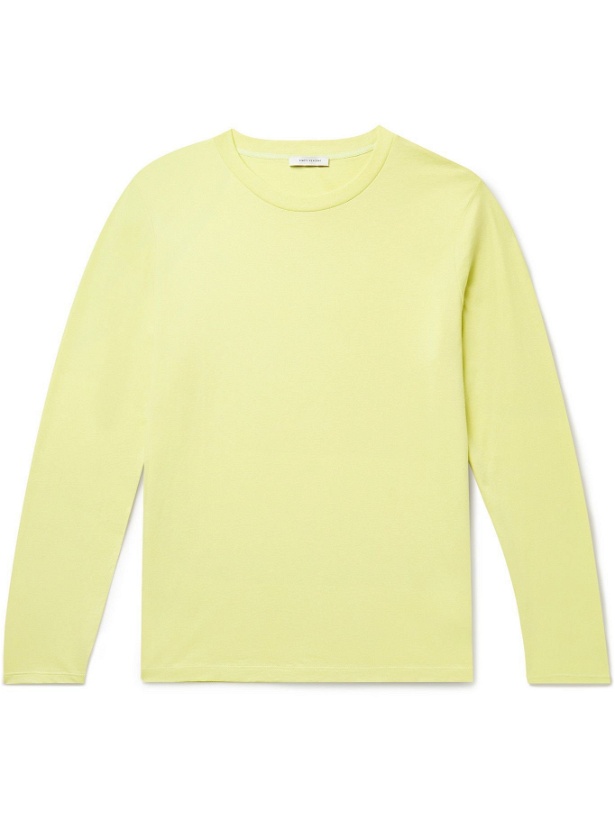 Photo: Ninety Percent - Organic Cotton-Jersey T-Shirt - Yellow