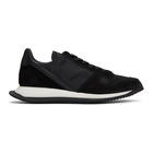 Rick Owens Black New Vintage Sneakers