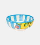 Dolce&Gabbana Casa Taormina striped ceramic bowl