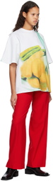 Bianca Saunders White Printed T-Shirt