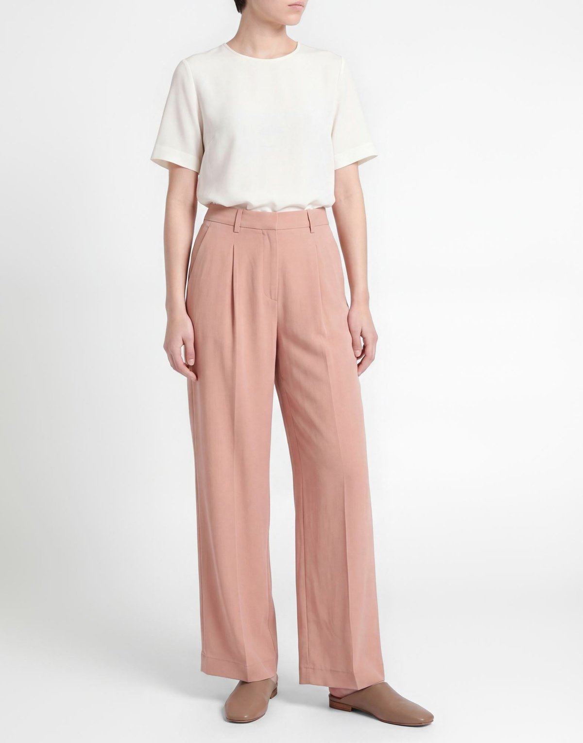 Slowear Womens Pants Antique rose