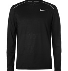 Nike Running - Breathe Rise 365 Perforated Dri-FIT T-Shirt - Black
