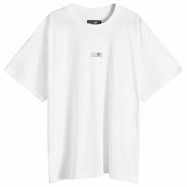 Photo: MM6 Maison Margiela Men's Number Label T-Shirt in White