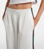 Gucci Web Stripe jersey sweatpants