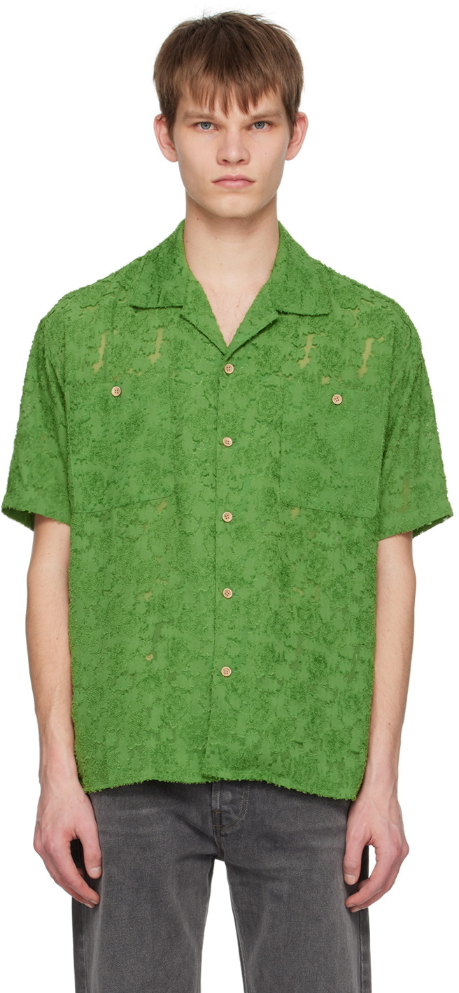 Andersson Bell Green Bali Shirt Andersson Bell