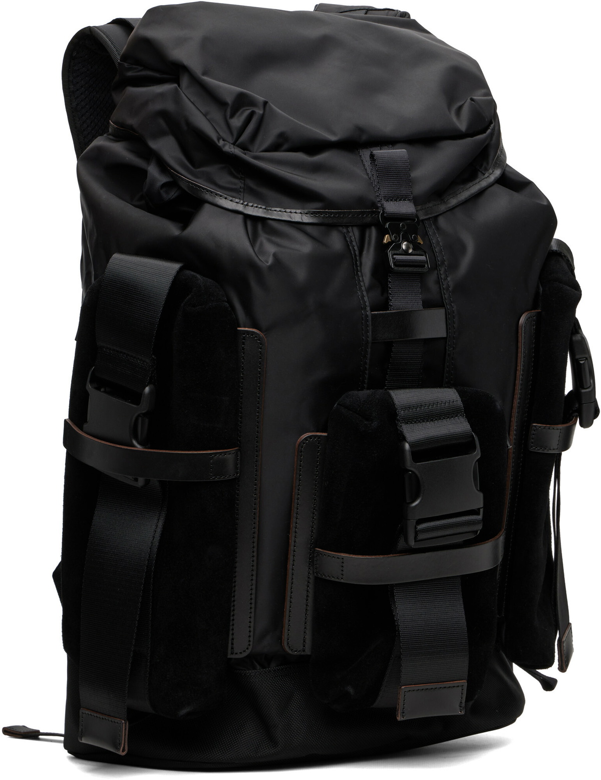 master-piece Black No.43130-v2 Rogue Flap L Backpack
