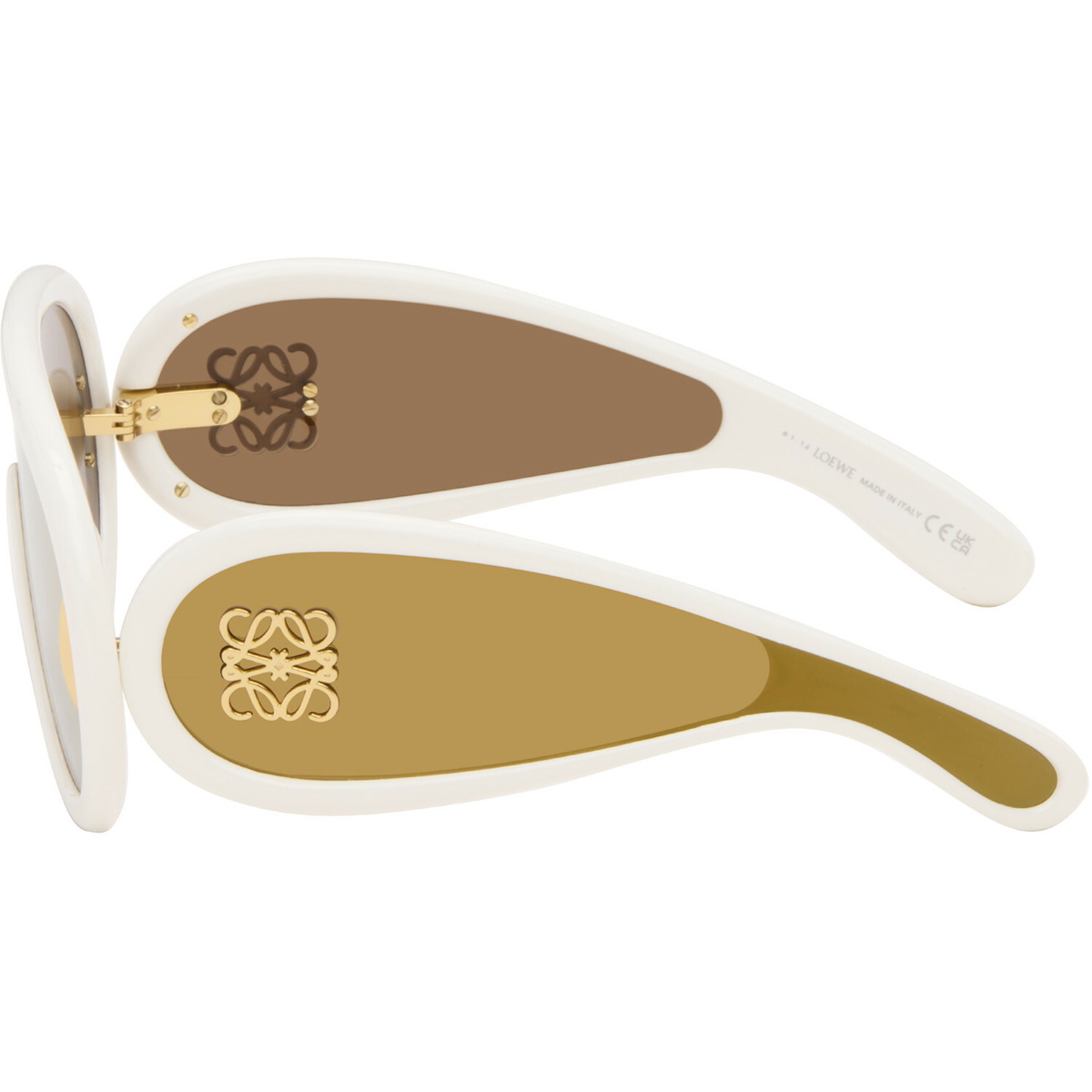 LOEWE White Wave Mask Sunglasses