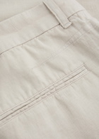 Rag & Bone Elliot Linen Shorts Ecru