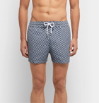 Frescobol Carioca - Pepê Slim-Fit Short-Length Printed Swim Shorts - Blue