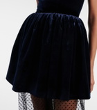 Alaïa Velvet minidress