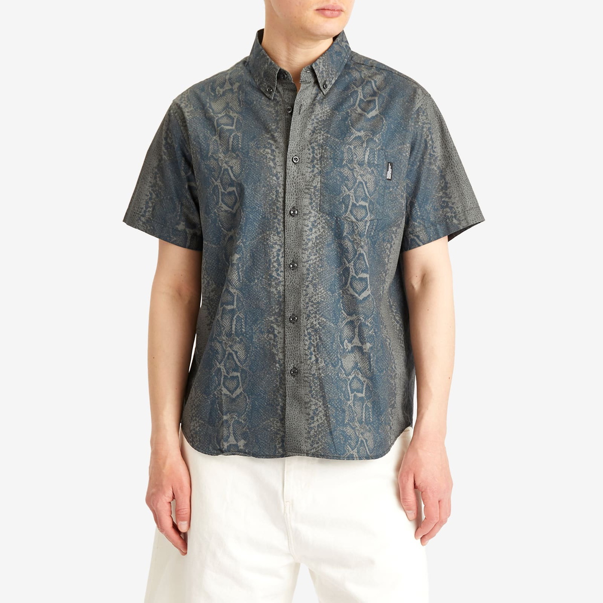thisisneverthat Men's Python Shortsleeve Shirt in Dark Navy