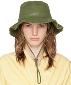 JACQUEMUS Khaki Les Classiques 'Le bob Artichaut' Bucket Hat