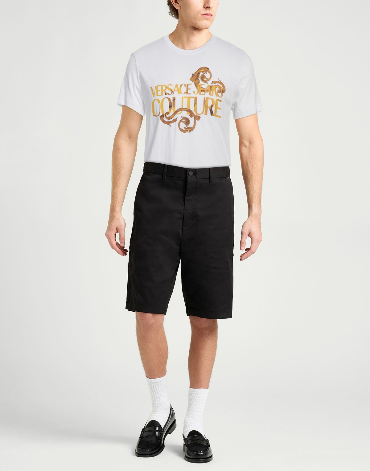 Versace Jeans Couture Mens T-shirt in White
