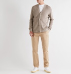 Theory - Maragall Linen-Blend Cardigan - Gray