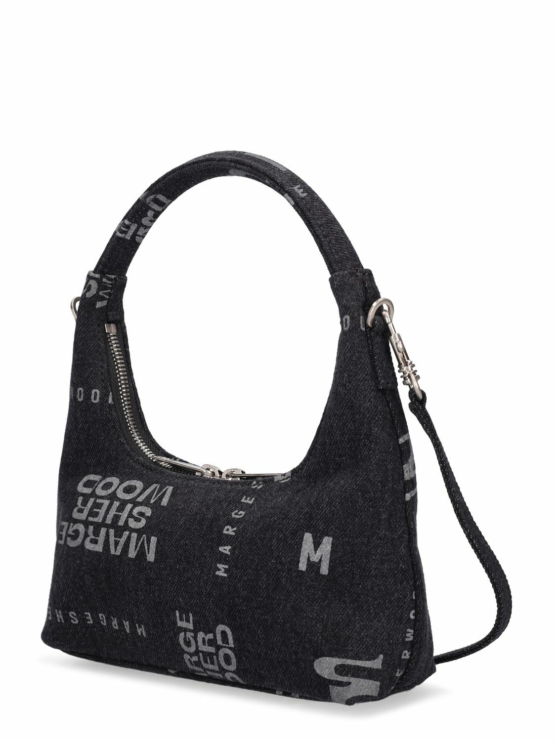 MARGE SHERWOOD - Mini Hobo Denim Shoulder Bag Marge Sherwood