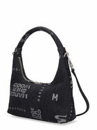 MARGE SHERWOOD - Mini Hobo Denim Shoulder Bag