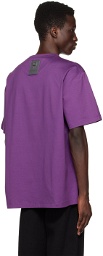 Wooyoungmi Purple Printed T-Shirt