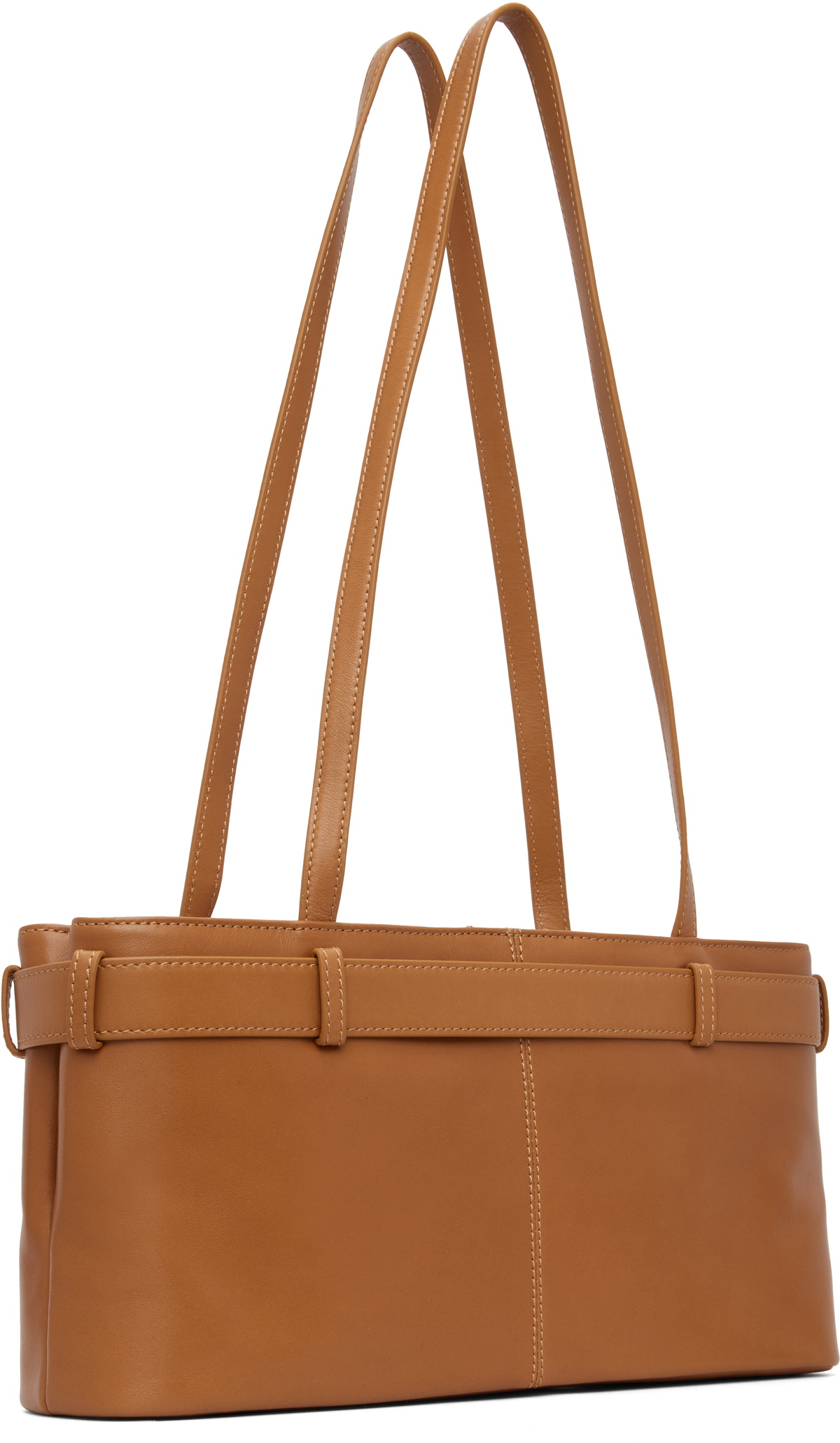 OSOI Tan Shoulder Brocle Bag