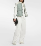 Gucci GG cotton-blend canvas puffer vest
