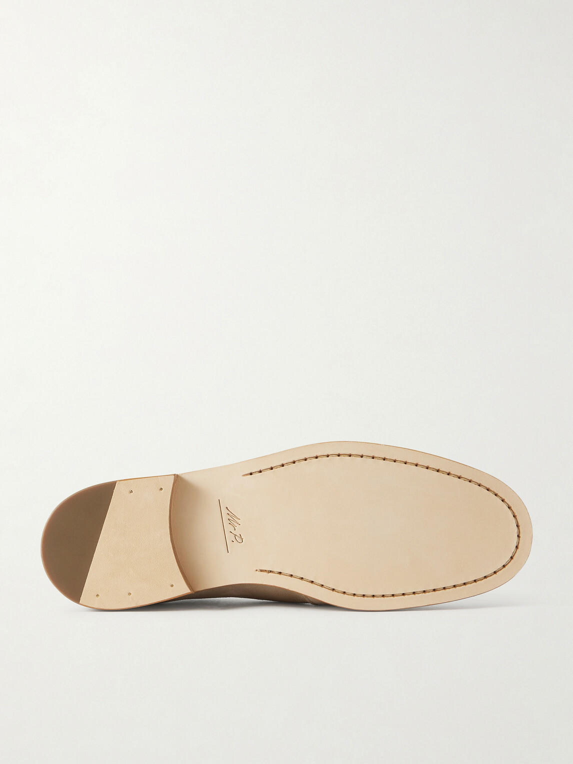 Mr P. - Suede Derby Shoes - Neutrals
