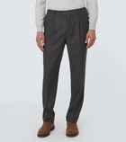 Brunello Cucinelli Striped virgin wool suit