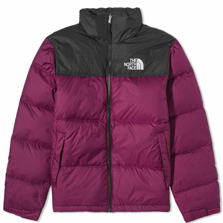 Photo: The North Face Men's 1996 Retro Nuptse Jacket in Boysenberry/Tnf Black