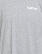Jacquemus Mens T-shirt Light in Grey