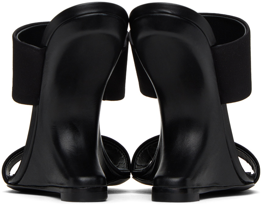 Rick Owens Lilies Black Cantileaver 11 Heeled Sandals
