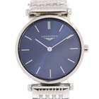 Longines La Grande Classique Quartz Blue Dial Ladies Watch L4.209.4.95.6