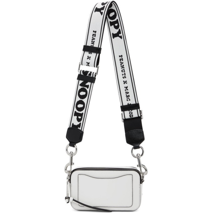 Marc Jacobs Peanuts Snoopy Collaboration Shoulder Crossbody Camera Bag White  KN