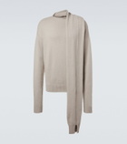 Calvin Klein Collection Rex 2 scarf-detail cashmere sweater