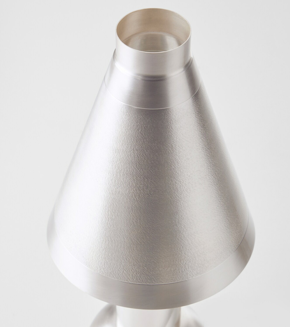 Natalia Criado Silver-plated metal table lamp