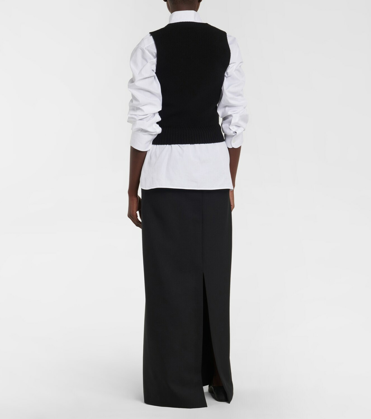 The Row Comi cashmere vest