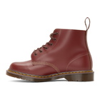 Dr. Martens Burgundy Made In England Vintage 101 Boots