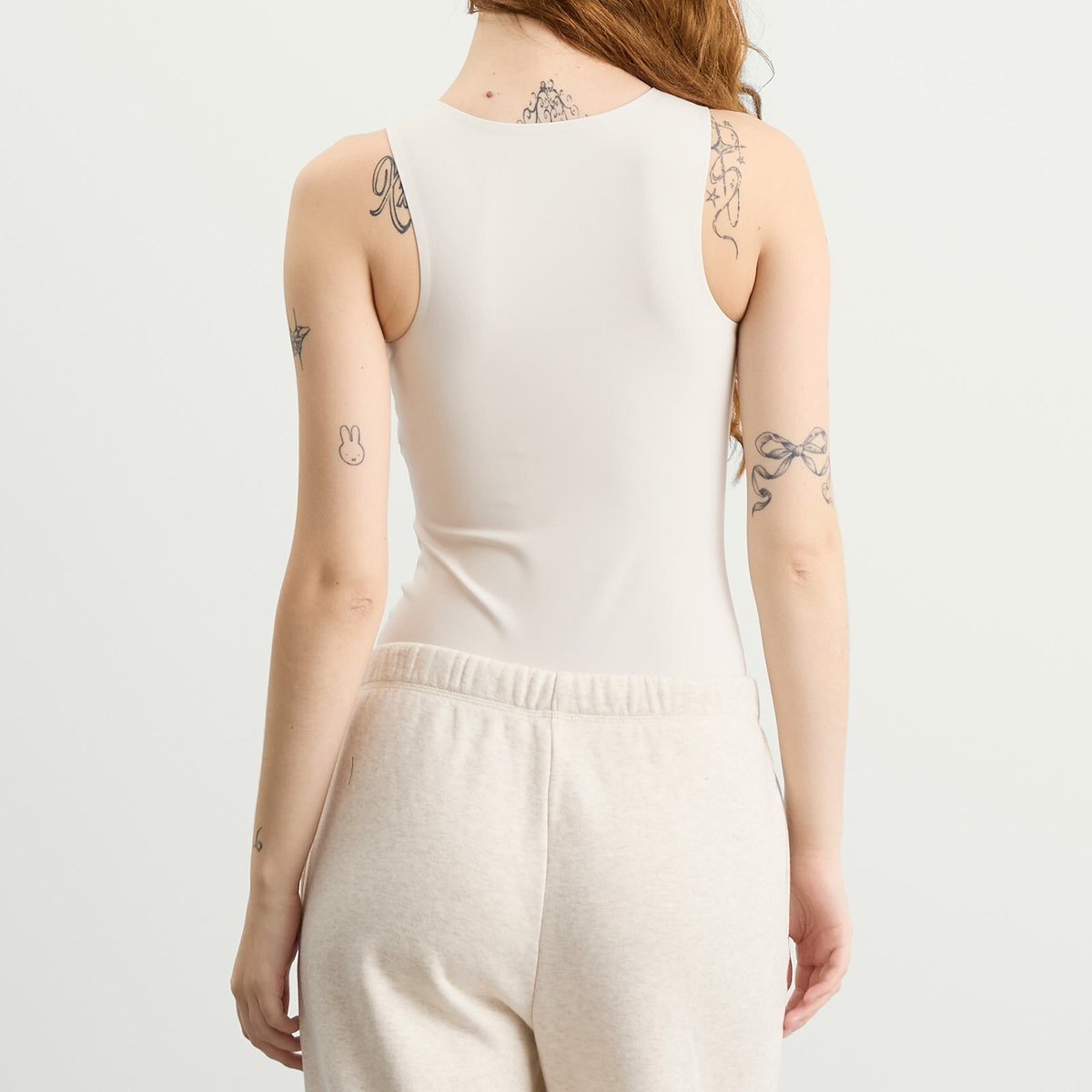 Nike Women's Form Tank Bodysuit in Lt Orewood Brown/Lt Iron Ore