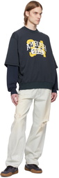 AMBUSH Navy Layered Sweatshirt