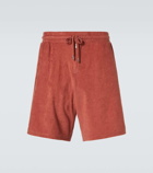 Frescobol Carioca Cotton-blend terry shorts