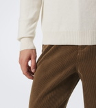 Kiton Cashmere half-zip sweater
