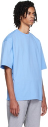 JACQUEMUS Blue Le Papier 'Le T-Shirt Crabe' T-Shirt