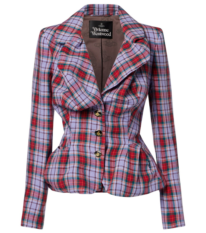 Photo: Vivienne Westwood Tartan linen blazer